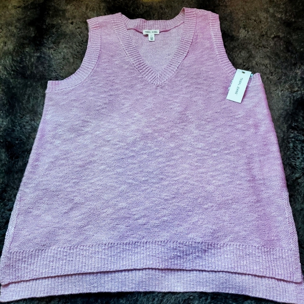 Tribal Jeans sweater tunic‎ vest